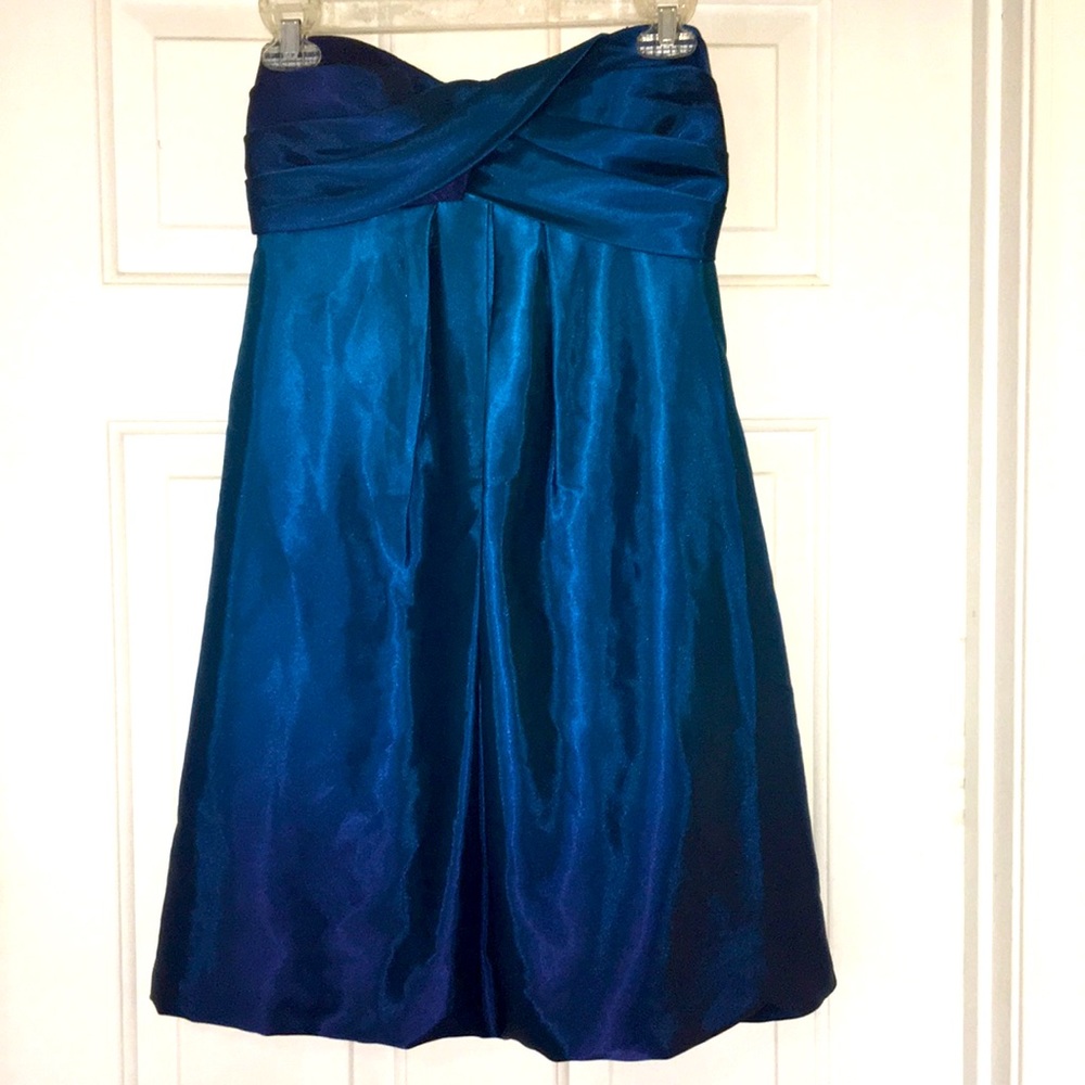 Blue hombre semi formal dress